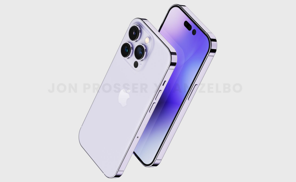 紫色iPhone14 Pro概念渲染图曝光