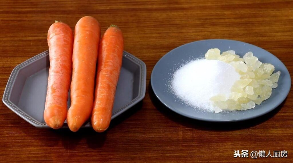 胡萝卜糖怎么做_胡萝卜糖的制作方法